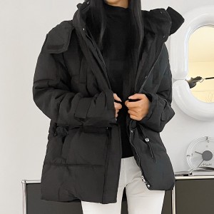 포근 웰론 스트링 웰론 숏패딩 점퍼-JB5077