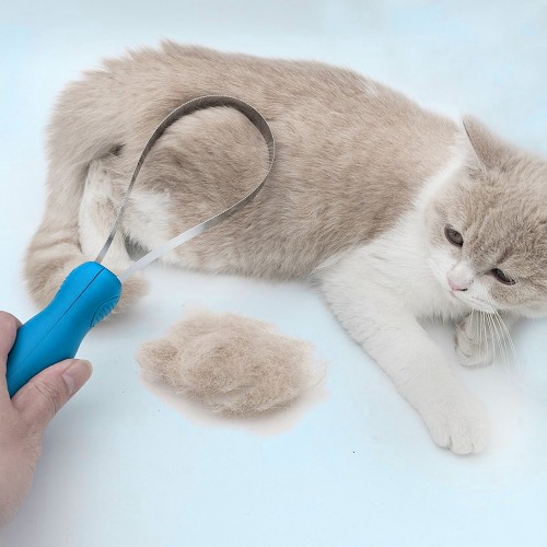 반려동물 강아지 고양이 이중모 속털정리 브러쉬