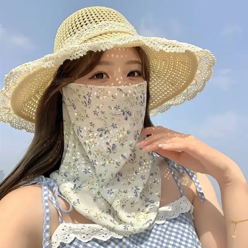 플라워 페이스커버 넥커버 쿨마스크