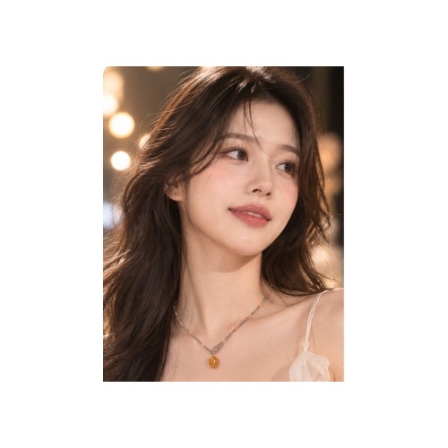 데일리 오리엔탈스톤비즈 목걸이