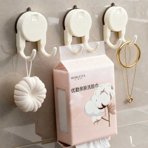 무타공 흡착식 더블후크 RNR-0257