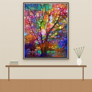 DIY 명화그리기 생명나무 40x50