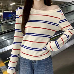 사선넥 스트라이프티 RNR-0287