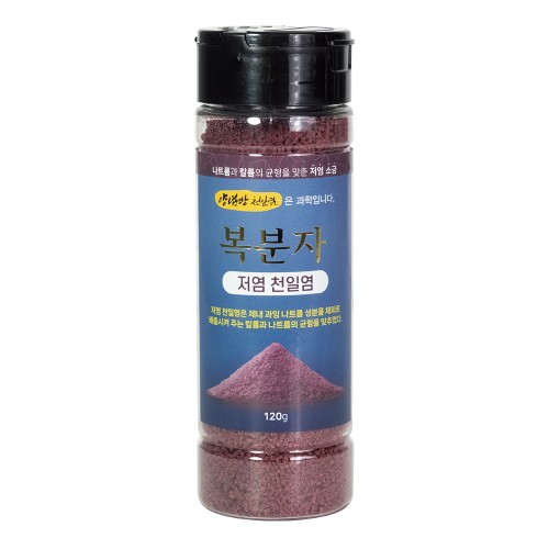양념방 복분자 신안소금 건강 솔트 저염소금
